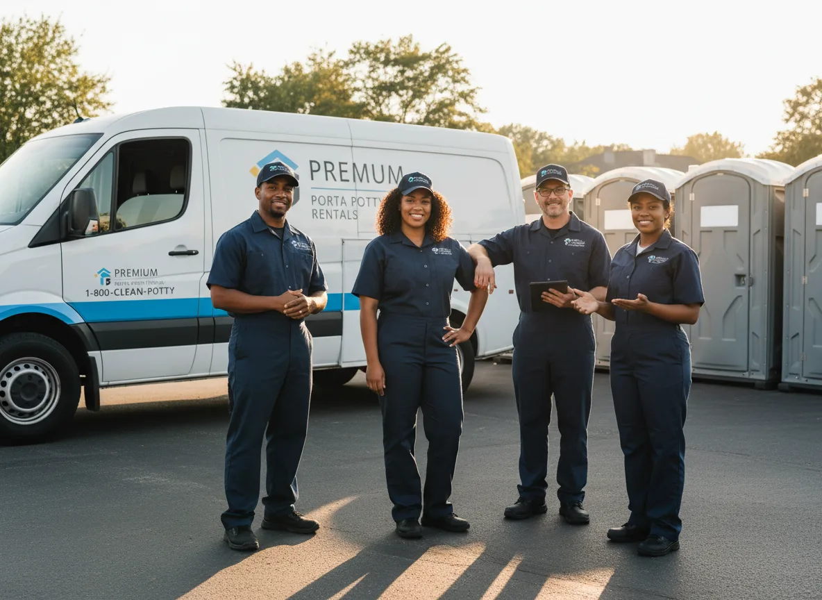 VIP Portable Toilets company in Porterfield, WI